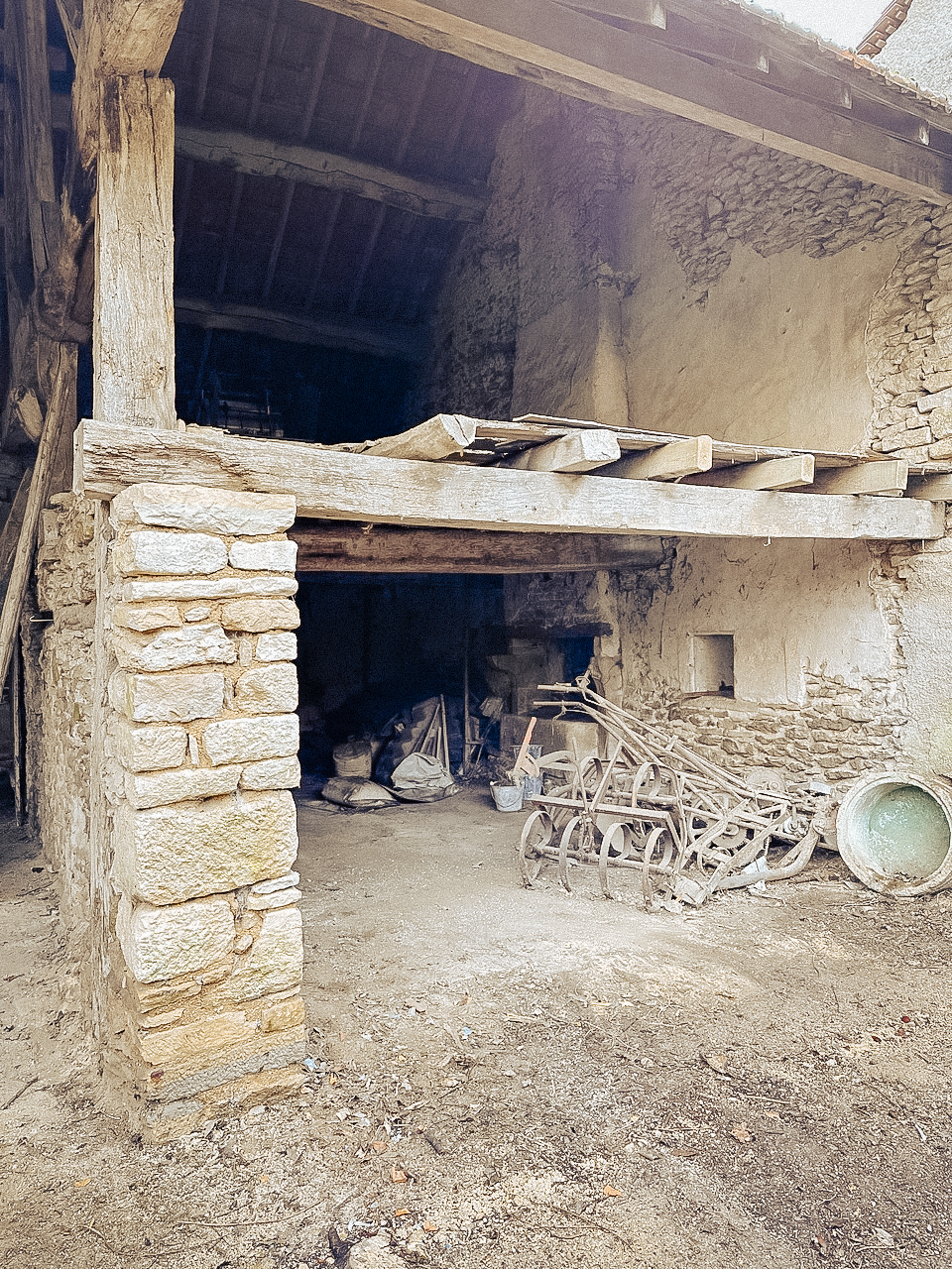 Grange charmante à Til Châtel au nord de Dijon